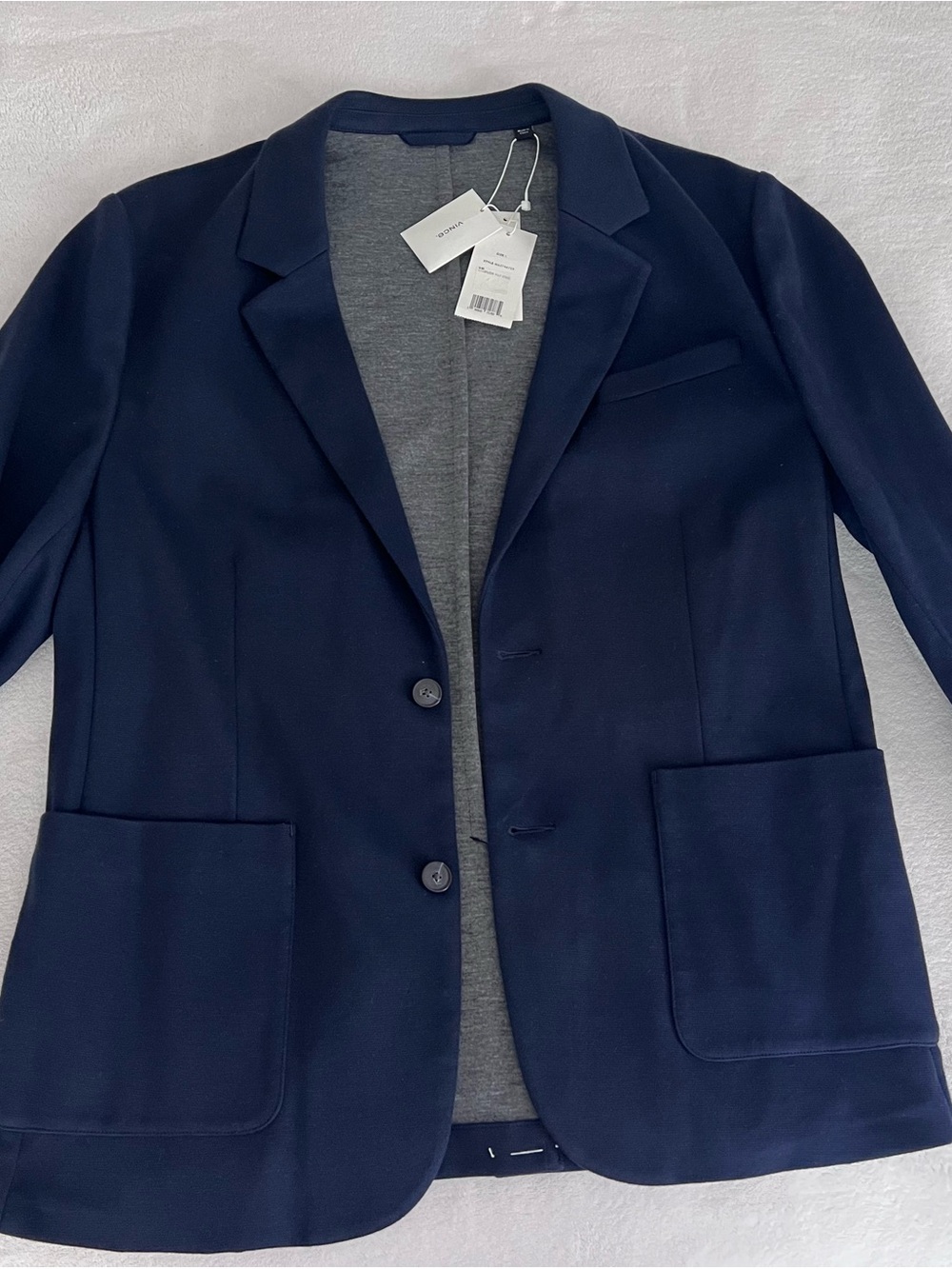 Vince Navy Blue Men’s Tailored Blazer